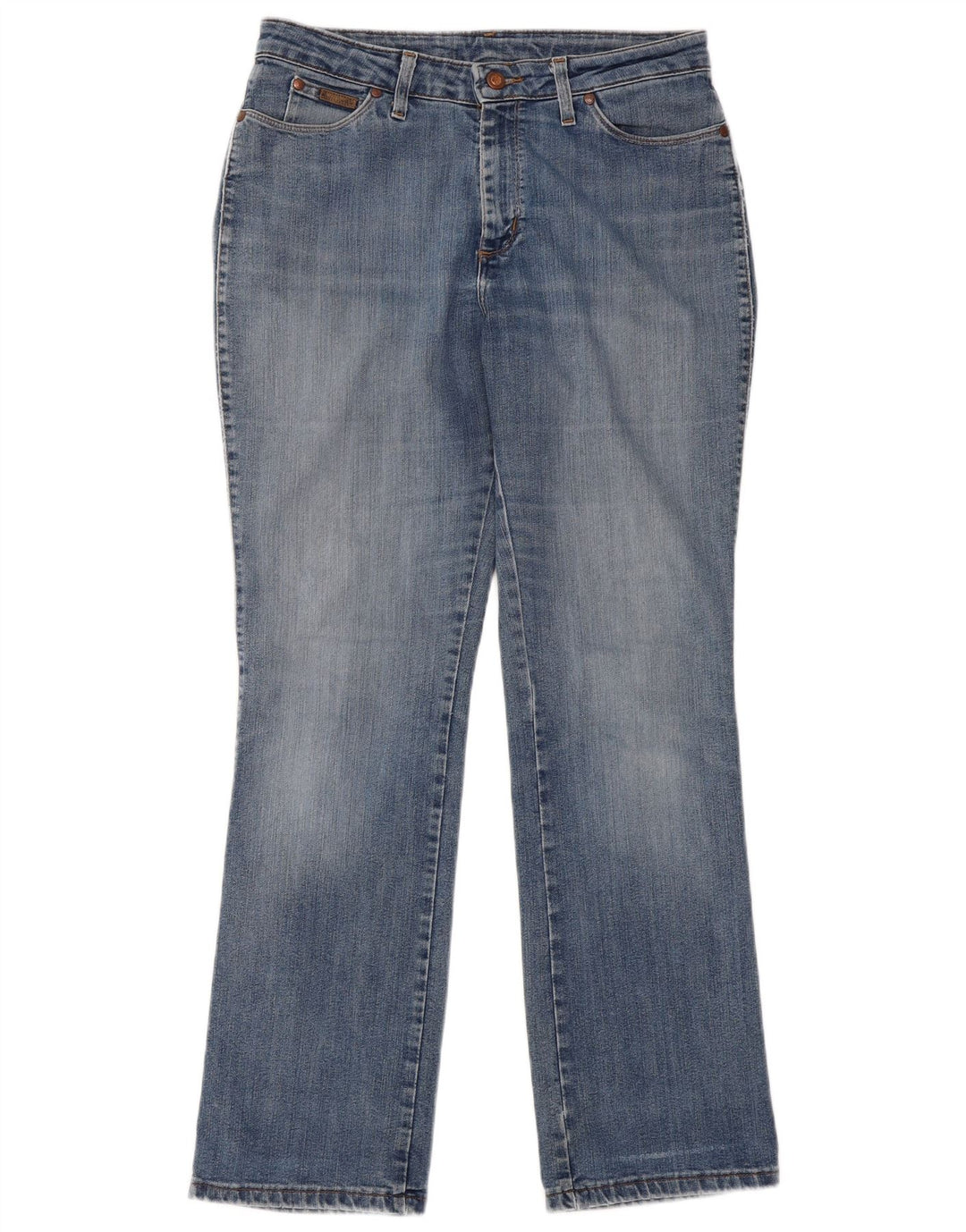 WRANGLER Ženske Bootcut traperice W33 L30 Plavi pamuk