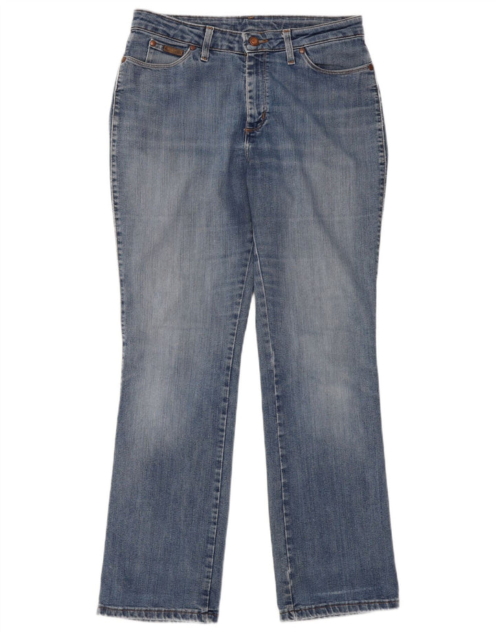 WRANGLER Ženske Bootcut traperice W33 L30 Plavi pamuk