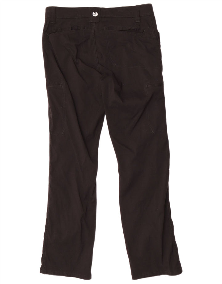 Wrangler muške uske kargo hlače W32 L30 crni najlon