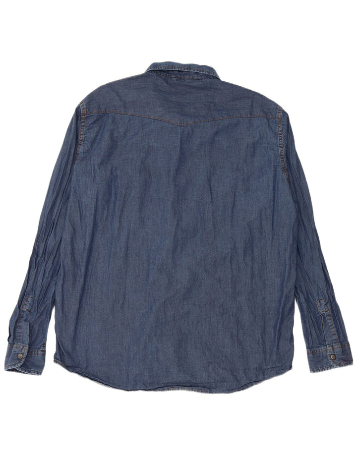 CARRERA muška traper košulja VERONA 2XL plavi pamuk