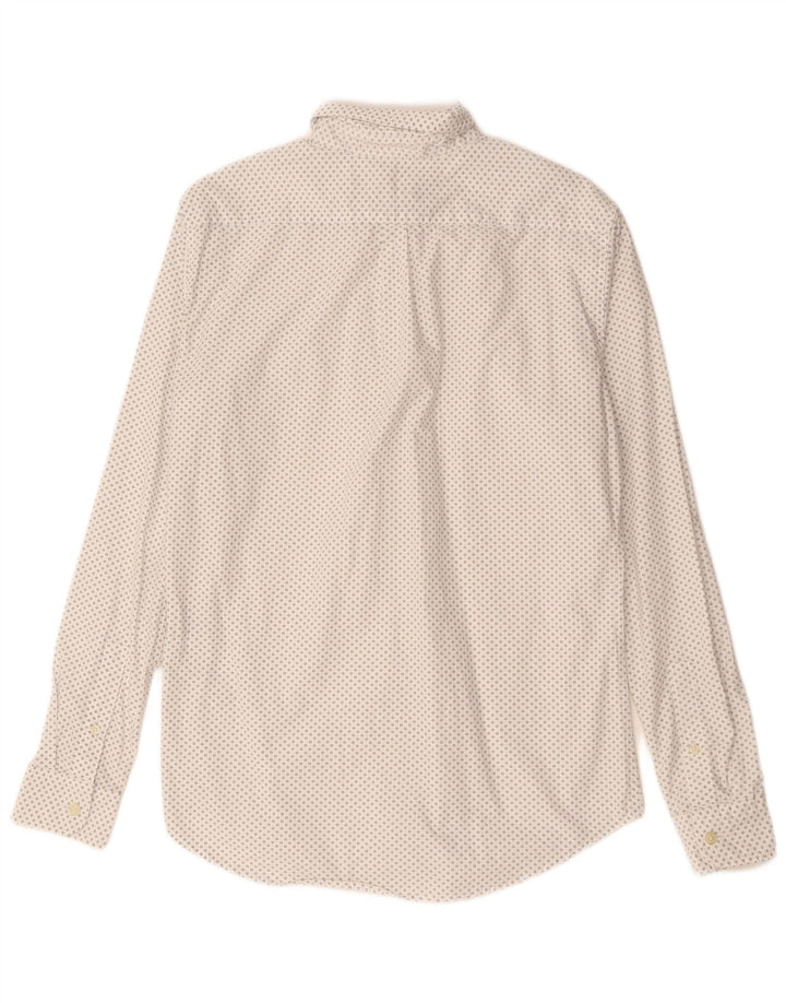 Dockers muška košulja Srednje bijeli geometrijski pamuk