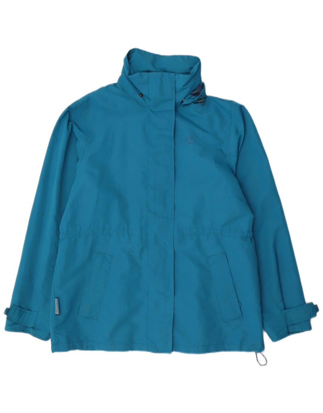 Mountain Essentials Ženska kišna jakna UK 14 Veliki plavi najlon