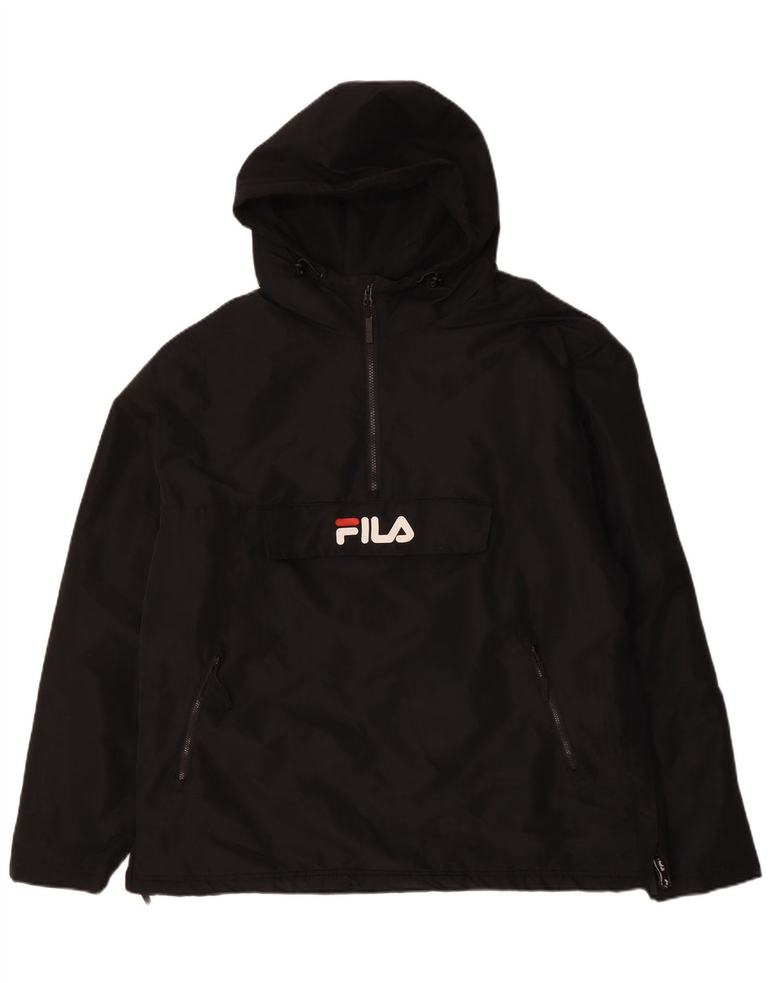 FILA muška anorak jakna s kapuljačom UK 42 XL crni poliester