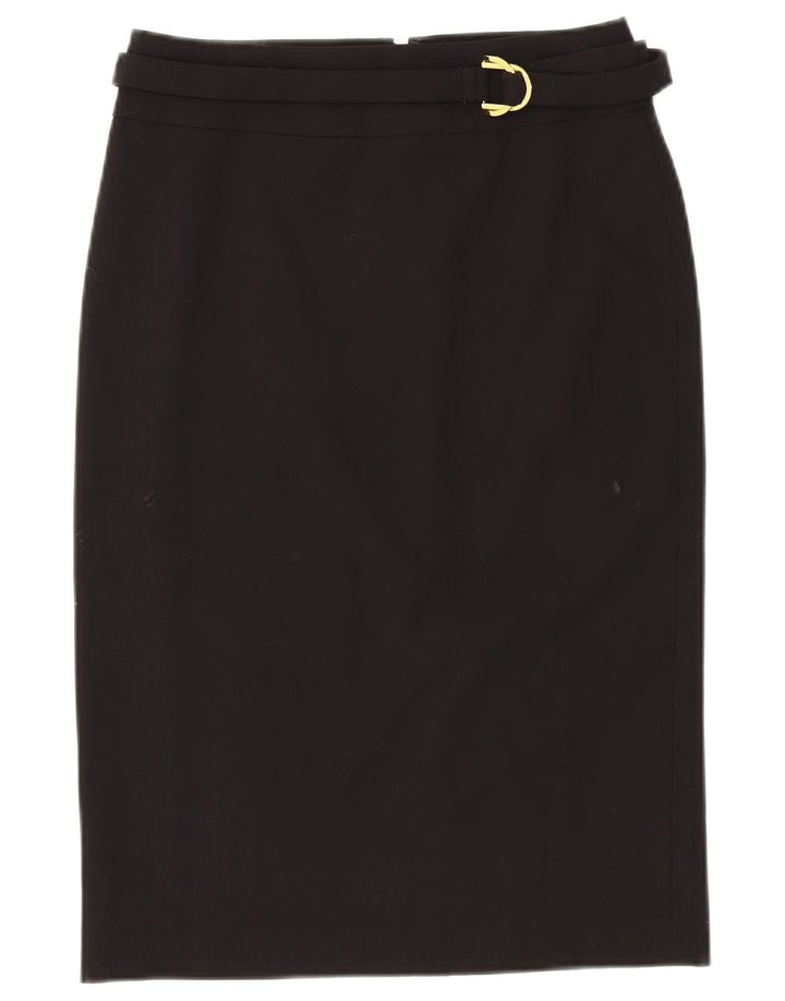 CALVIN KLEIN ženska pencil suknja US 2 XS W28 crni poliester