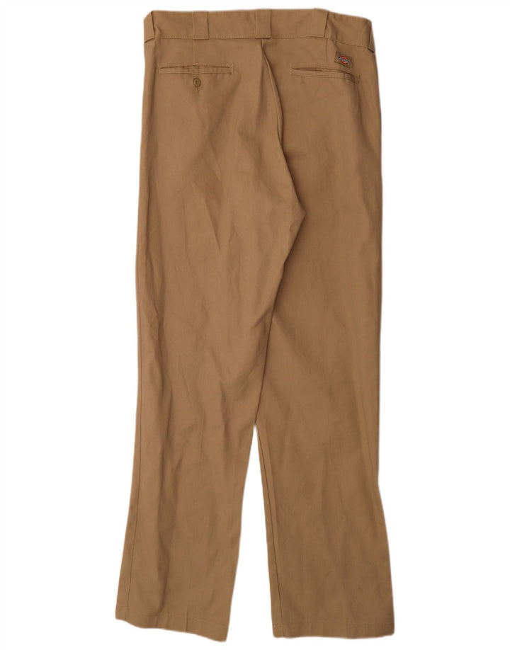 DICKIES Muške 874 ravne chino hlače W34 L34 bež poliester