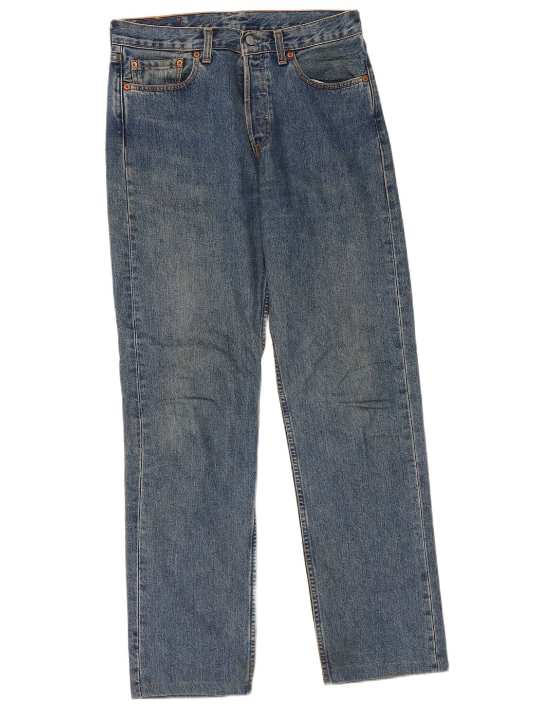 Levi's ženske ravne traperice 590 W31 L32 plavi pamuk