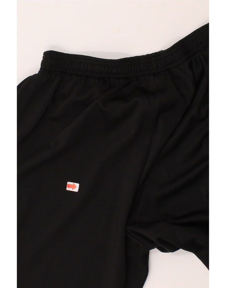 NIKE Womens Dri Fit Tracksuit Trousers UK 14 Large  Black Polyester Vintage Nike and Second-Hand Nike from Messina Hembry 
