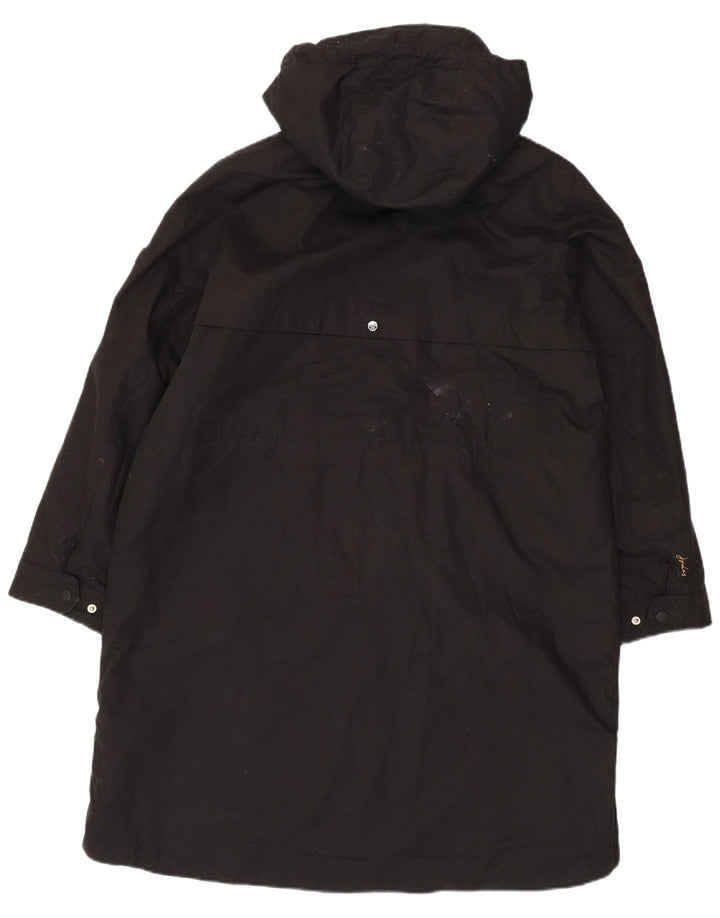Joules ženska jakna parka s kapuljačom UK 18 XL crni poliester