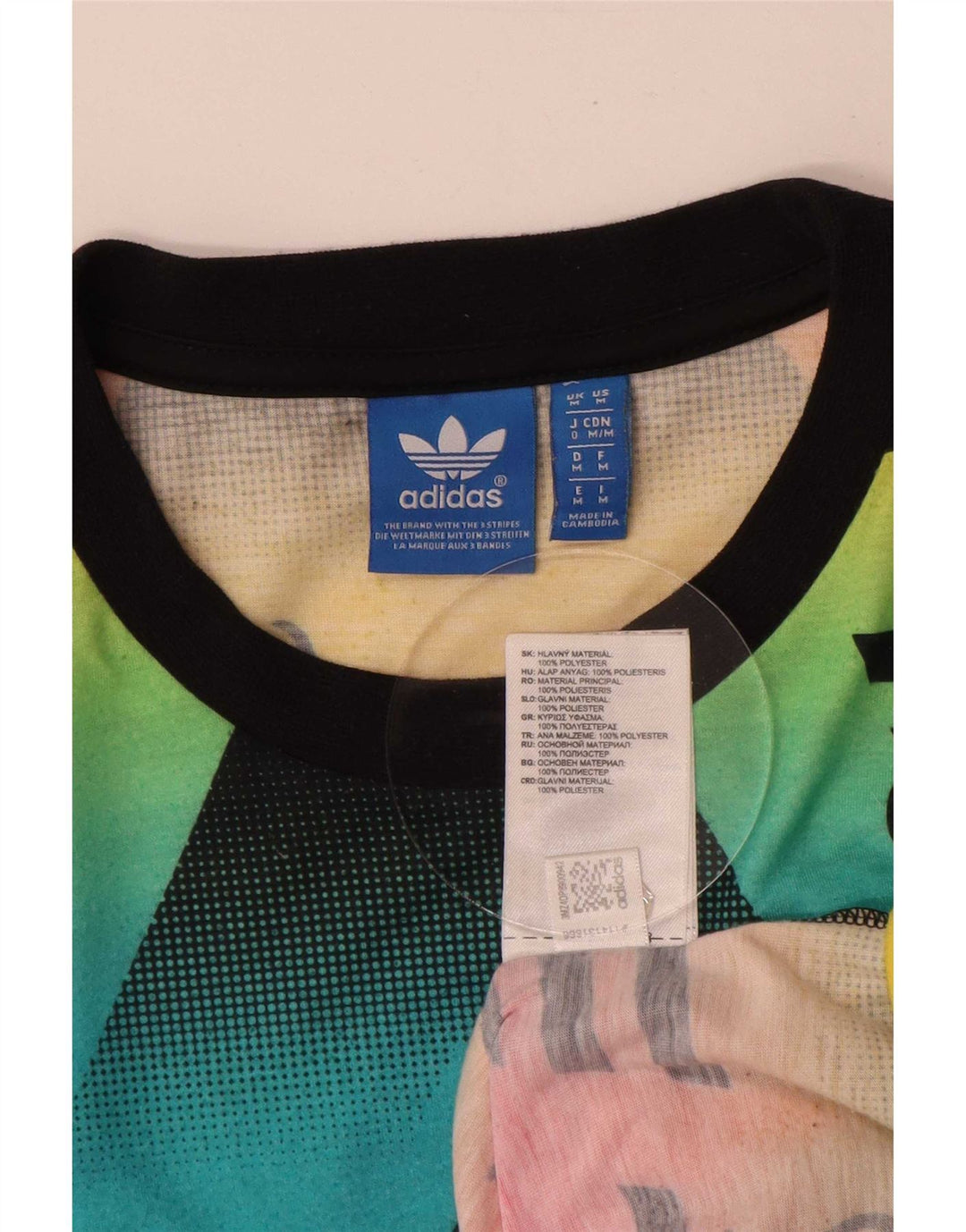 Adidas muška majica s grafičkim motivima, srednje raznobojni poliester