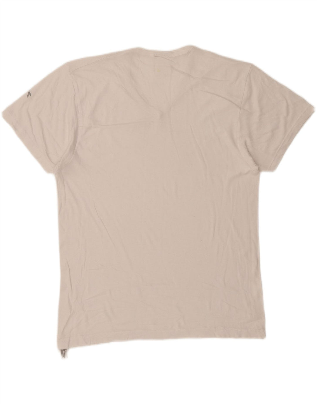 DIADORA Mens T-Shirt Top Large White Cotton