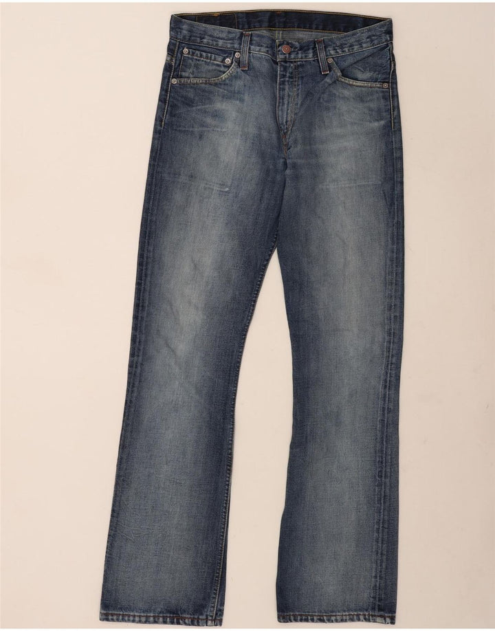 Levi's muške 507 Bootcut traperice W31 L34 plavi pamuk