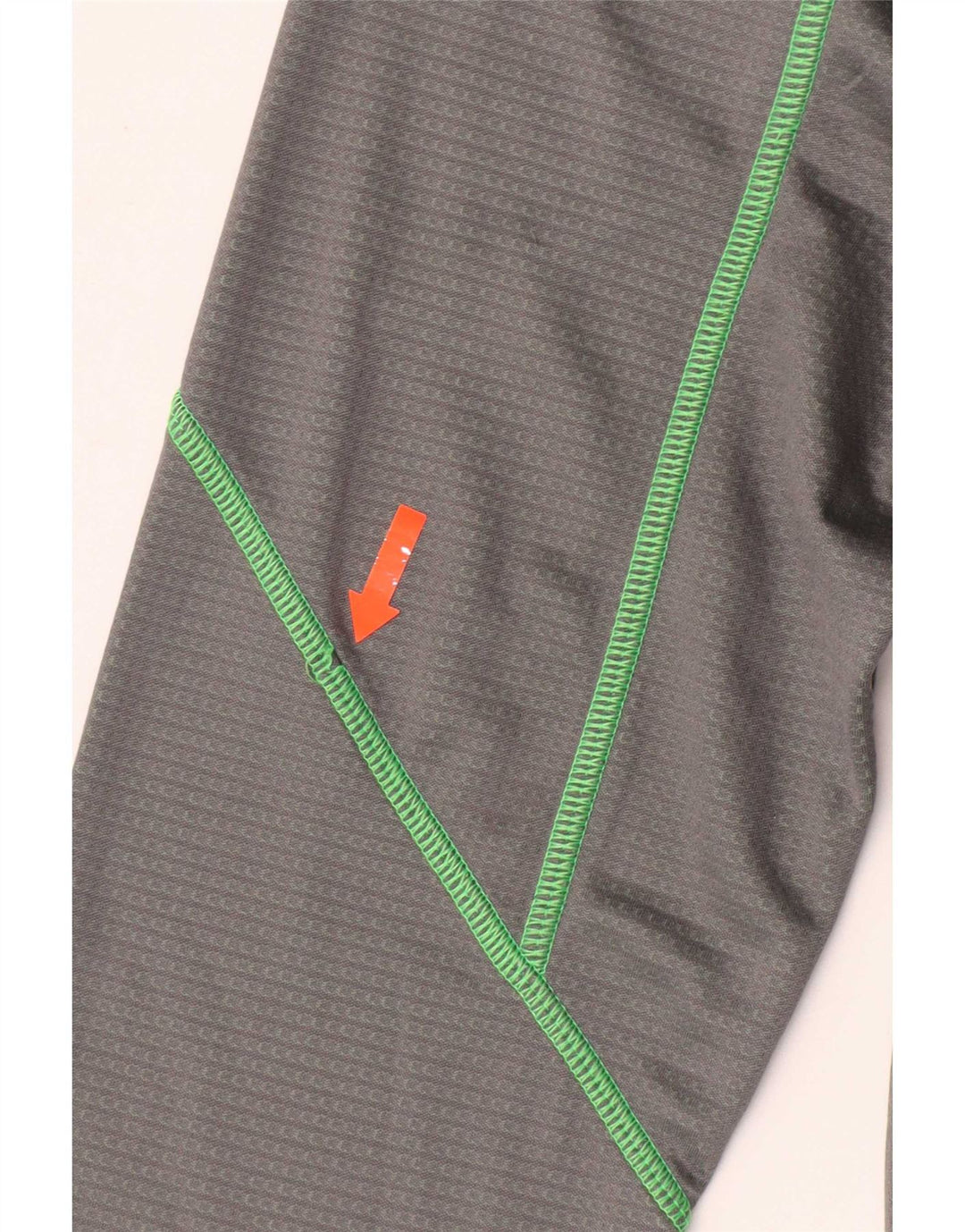 Under Armour muška majica s izrezom i dugim rukavima, velika siva sportska odjeća od poliestera