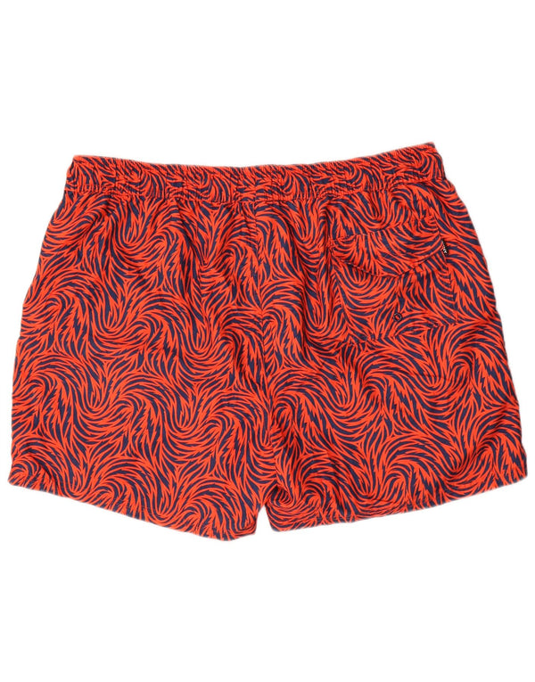 Dkny muške kratke hlače za plivanje 2XL narančasti geometrijski poliester