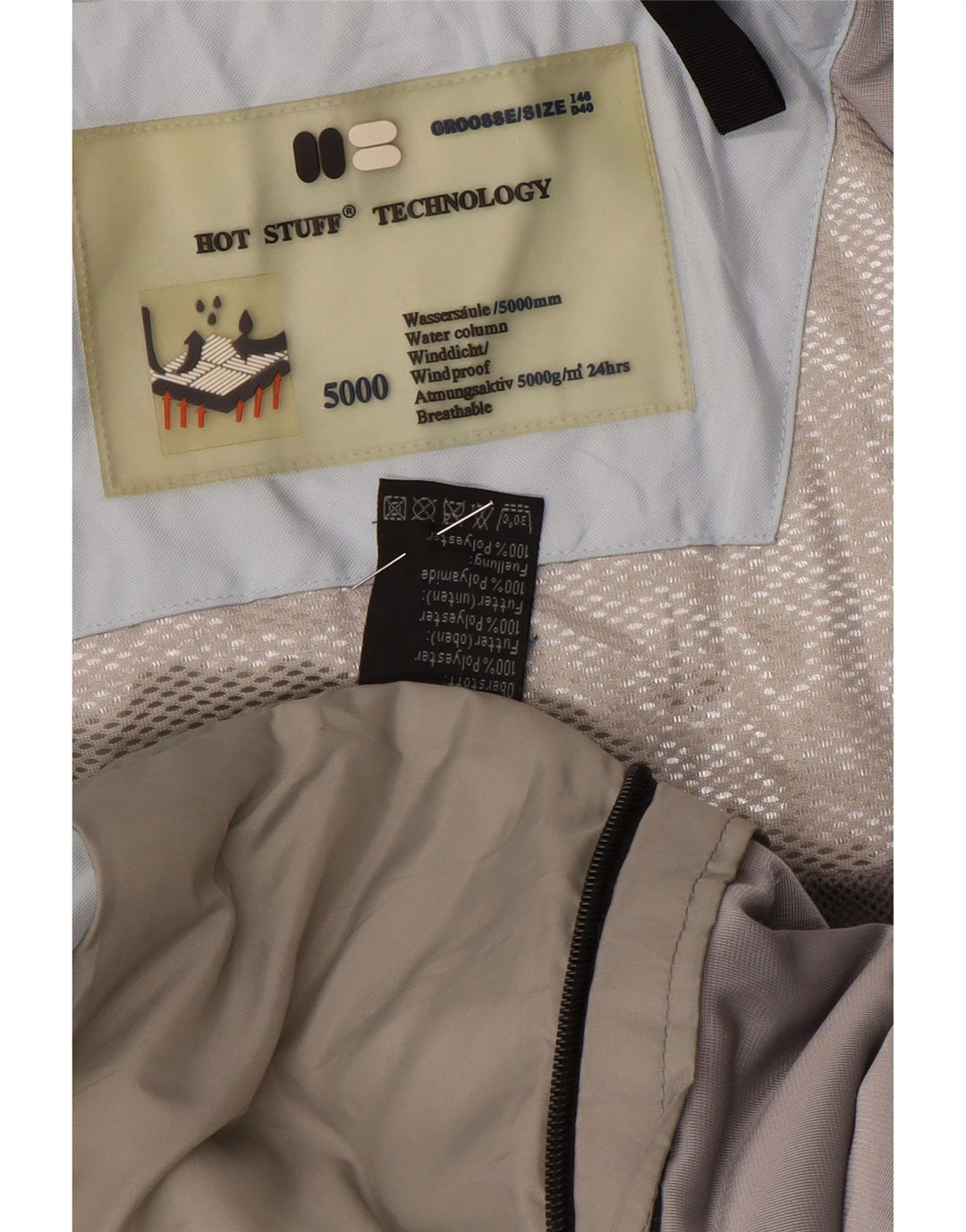 Hot Stuff ženska skijaška jakna IT 46 veliki plavi poliester u boji