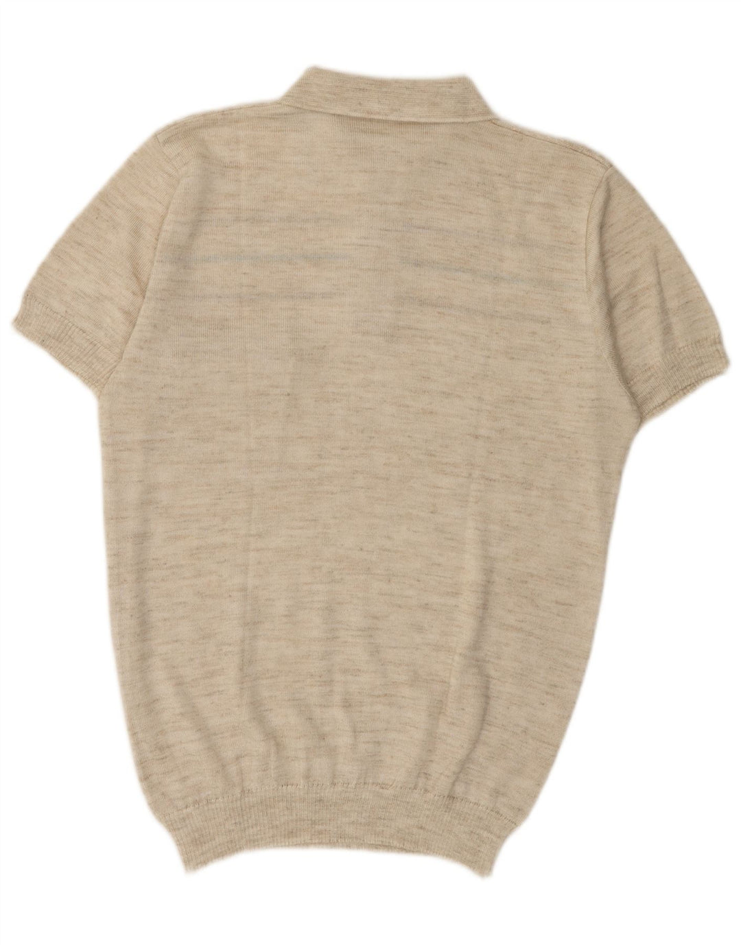 Vintage muška polo majica srednje bež na pruge