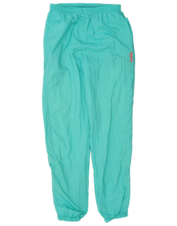 Diadora Ženska trenirka Hlače Joggers UK 14 srednje tirkizne boje od poliamida
