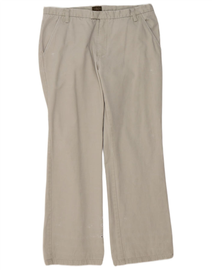 Calvin Klein muške chino hlače s bootcut W34 L32 bež