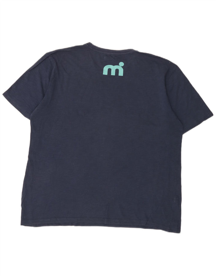 Mistral muška majica s grafičkim motivima 2XL tamnoplava