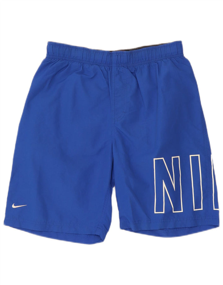 Male plave muške sportske kratke hlače s grafikom Nike