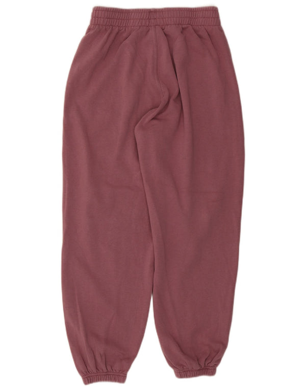 Adidas Ženska trenirka Hlače Joggers UK 12/14 Srednje ružičasti pamuk