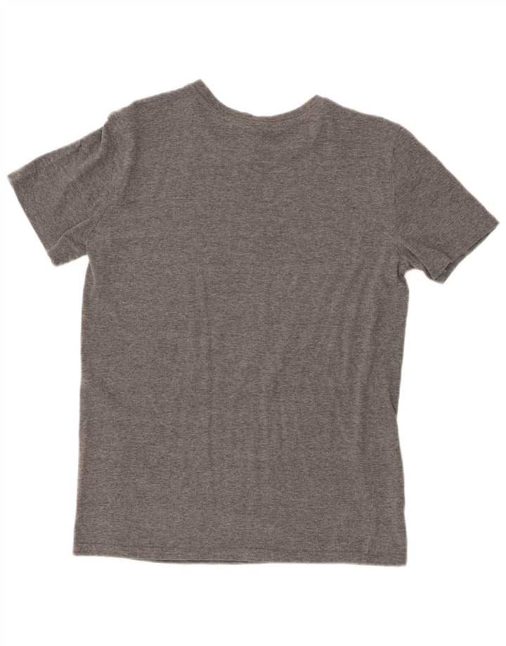 PUMA Boys Graphic T-Shirt Top 14-15 Year Large Grey Pamuk
