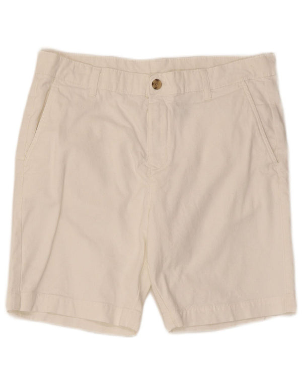 Zara muške chino kratke hlače EU 42 Large W32 Bijeli pamuk