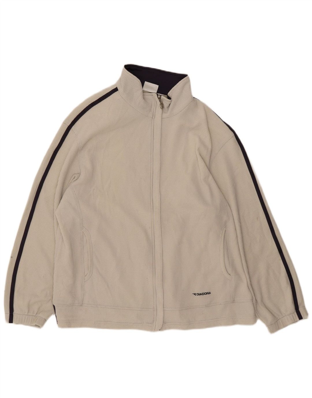 DIADORA Ženska gornja jakna trenirke UK 16 Large White Colourblock