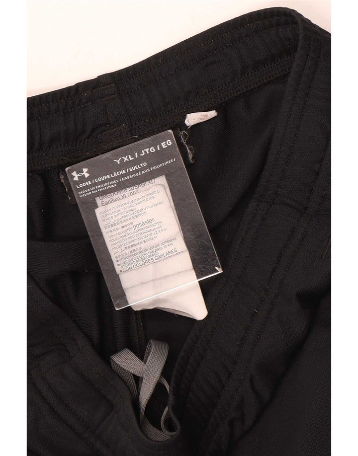 Under Armour Hlače za trenirku za dječake 13-14 godina XL crni poliester