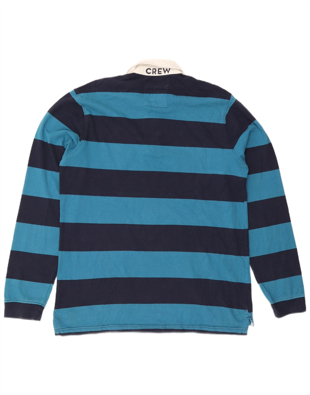 CREW ODJEĆA Muška ragbi polo majica s grafičkim motivima, velika tamnoplava prugasta