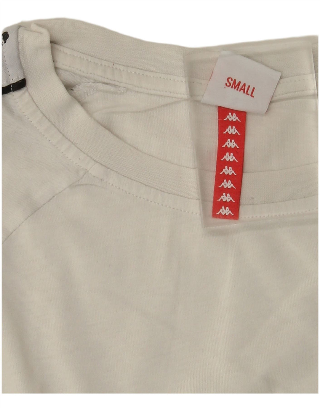 Kappa muška majica kratkih rukava s grafičkim motivima, mala bijela