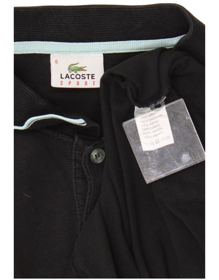 Lacoste muška polo majica veličina 6 XL crni pamuk