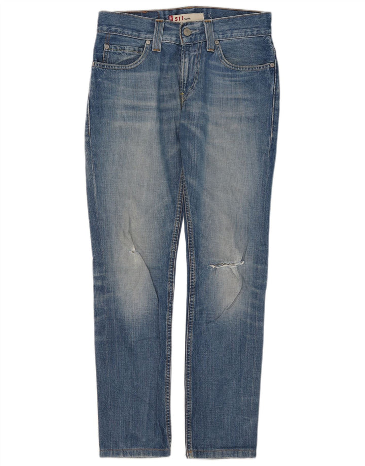 Levi's ženske 511 uske traperice W30 L28 plave