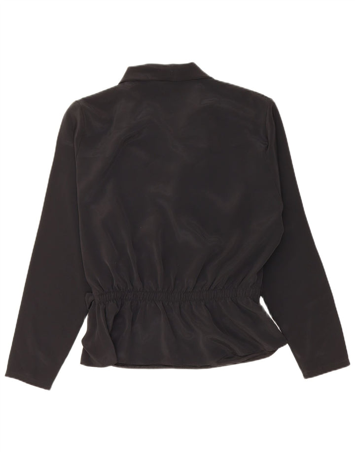 LOLA ženski gornji dio bluze dugih rukava UK 12 Srednje crna