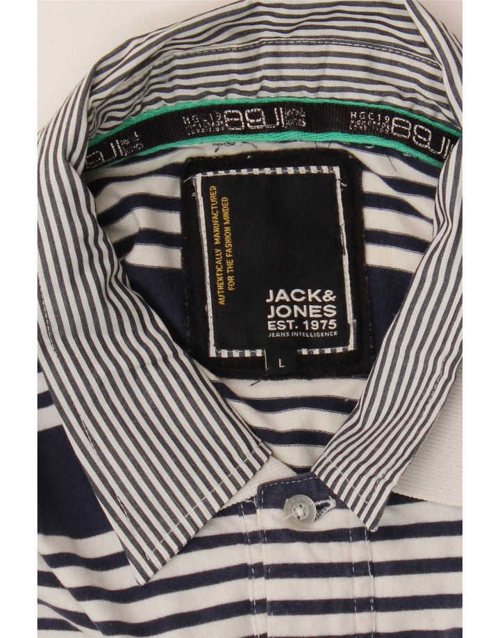 Jack & Jones muška polo majica velika tamnoplava na pruge