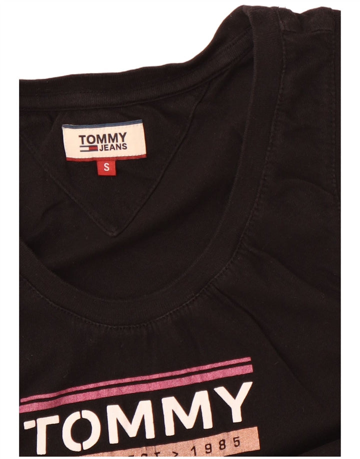 TOMMY HILFIGER Ženski grafički prsluk UK 8 Small Black
