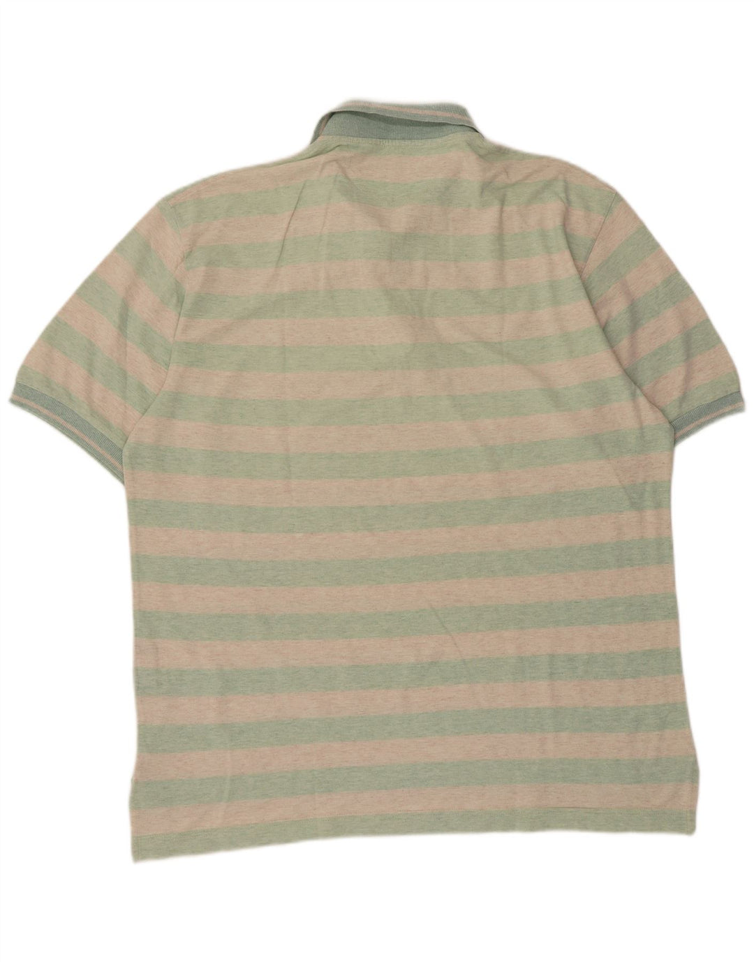 Seventy muška polo majica XL tirkizno prugasti pamuk