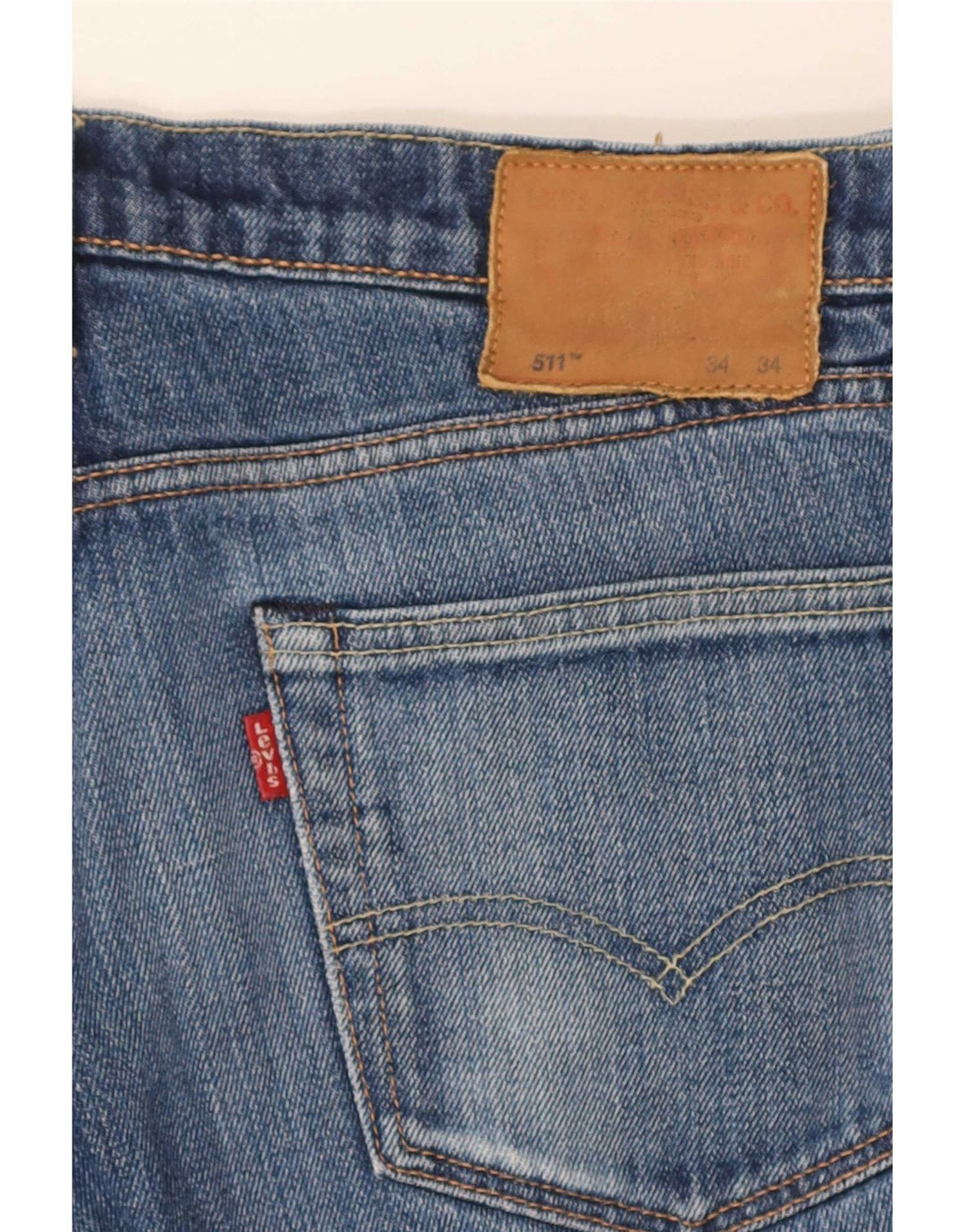 Levi's muške 511 uske traperice W34 L30 plavi pamuk