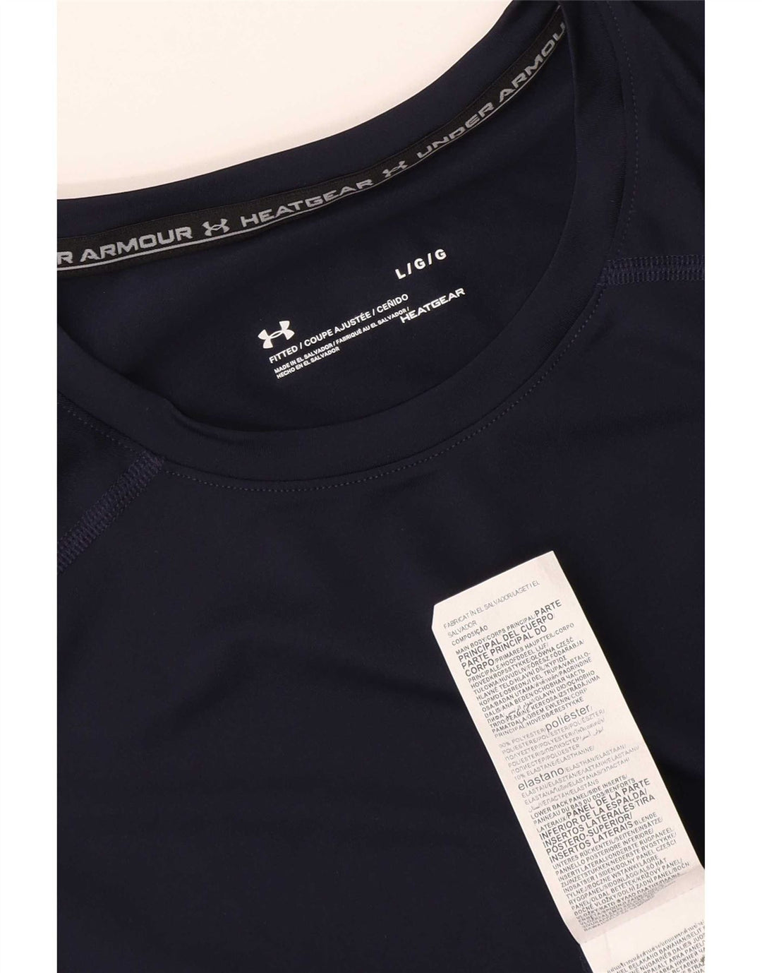 Under Armour muška majica Heat Gear Top veliki tamnoplavi poliester