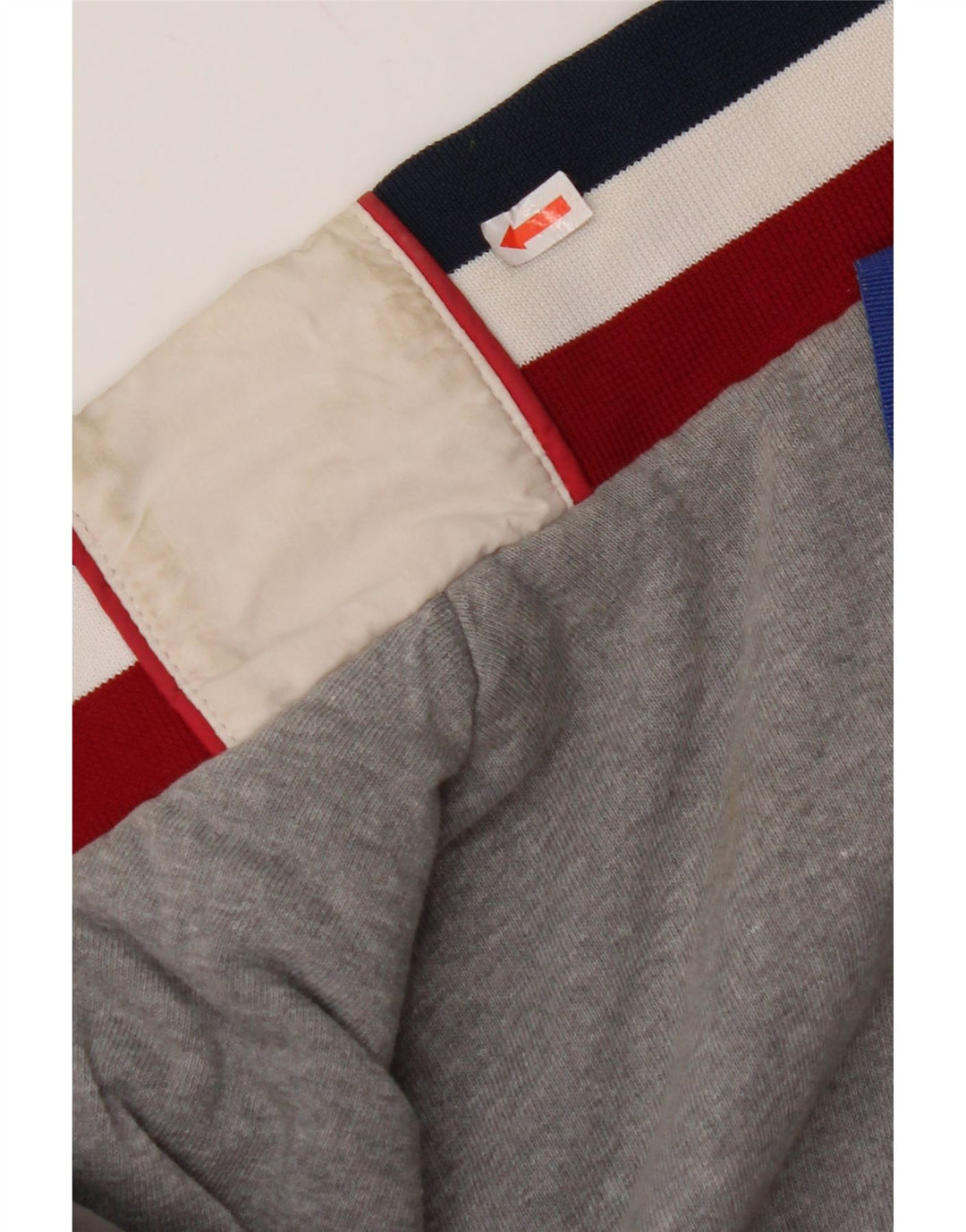 NORTH SAILS Muška bombaška jakna s grafičkim motivima UK 42 XL Sivi poliamid u blokovima boja