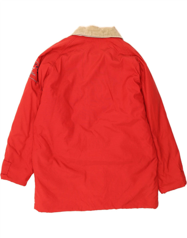 CARRERA Mens Windbreaker Jacket UK 44 2XL Red Nylon Vintage Carrera and Second-Hand Carrera from Messina Hembry 