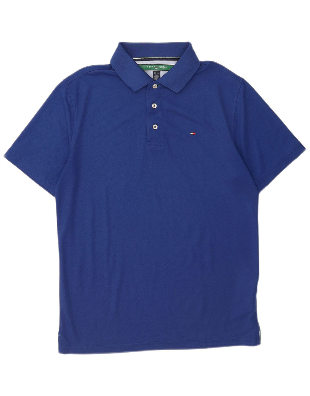 Tommy Hilfiger muška polo majica za golf Srednje plavi poliester