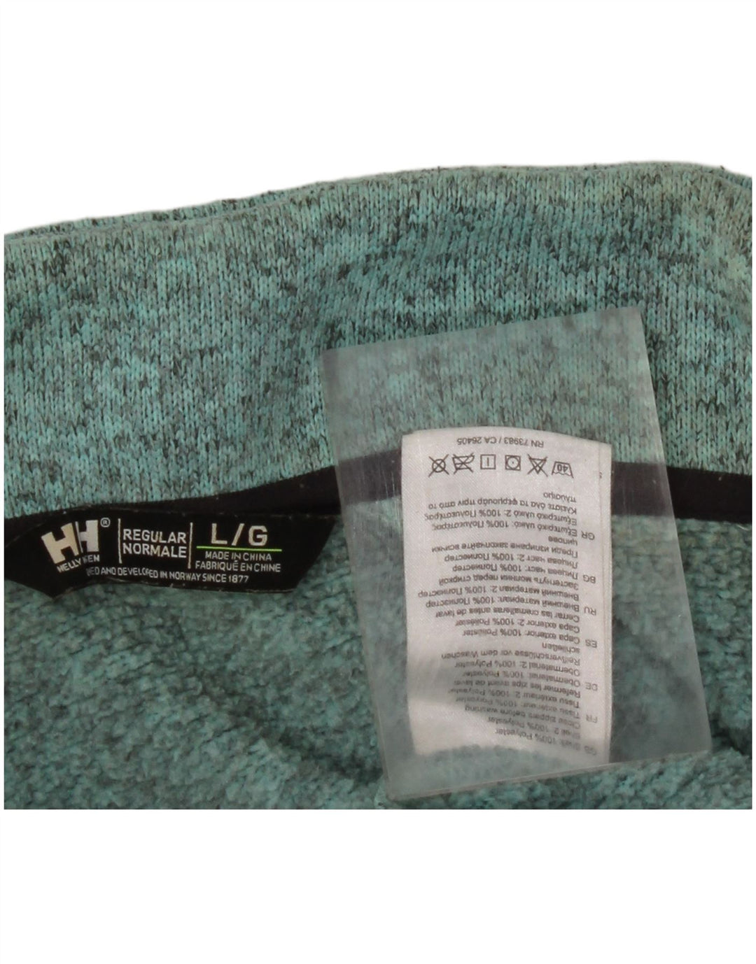 HELLY HANSEN Ženska gornja jakna trenirke UK 14 Large Green Colourblock