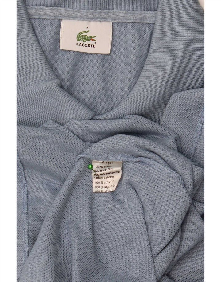 Lacoste muška polo majica veličine 5 velika plava pamuk