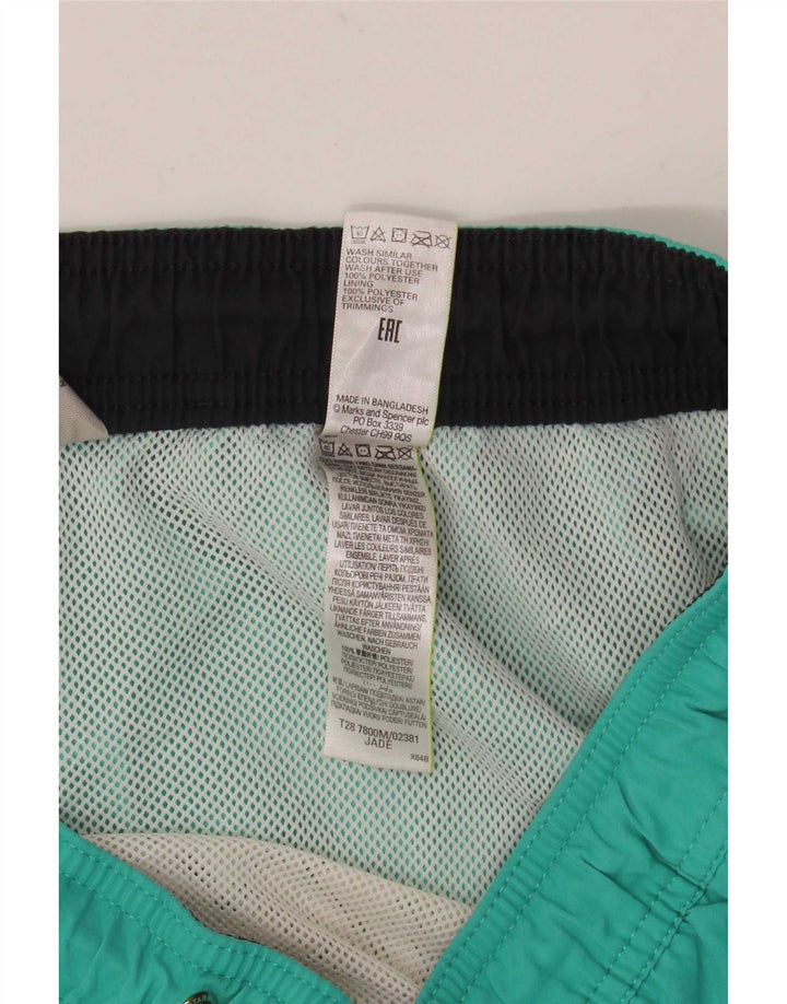 Marks & Spencer muške kratke kupaće hlače XL zeleni poliester