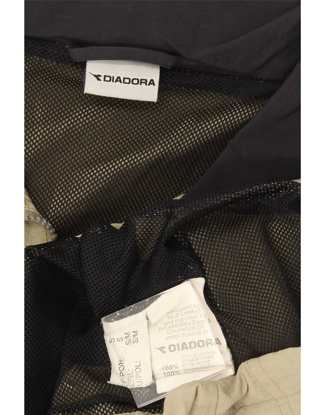 Diadora Muška kišna jakna UK 36 Mali kaki poliamid