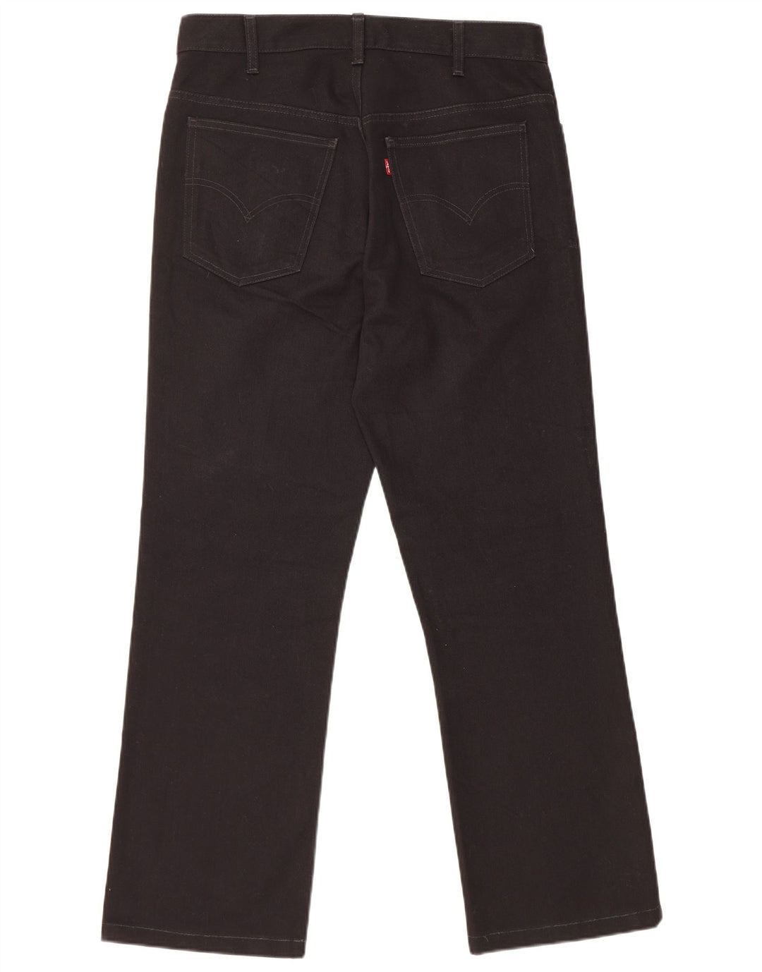 Levi's muške ravne traperice W33 L29 crni pamuk