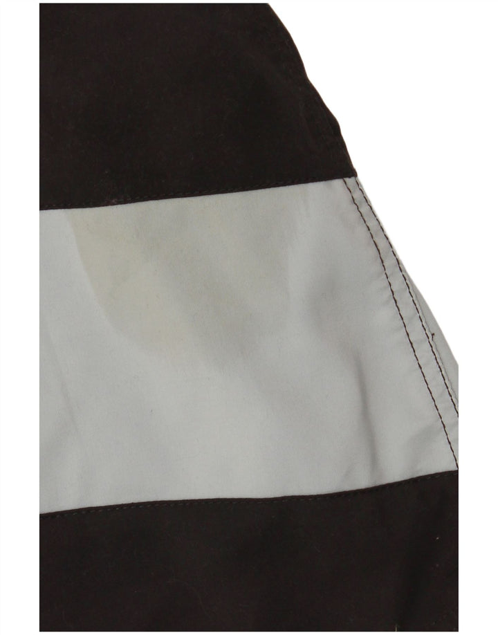 EFFEKT Muške kratke hlače za plivanje s velikim raznobojnim prugama