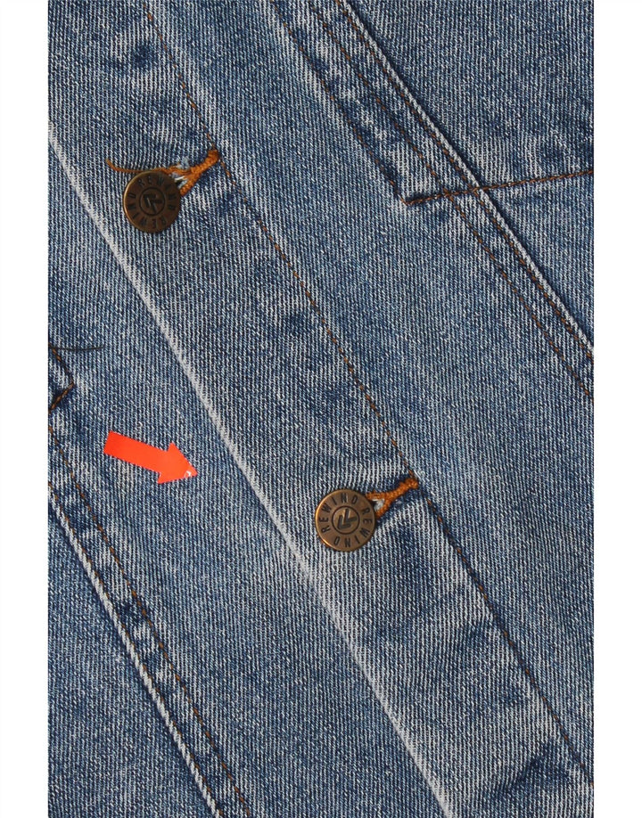Rewino muška traper jakna UK 40 Large Blue Cotton