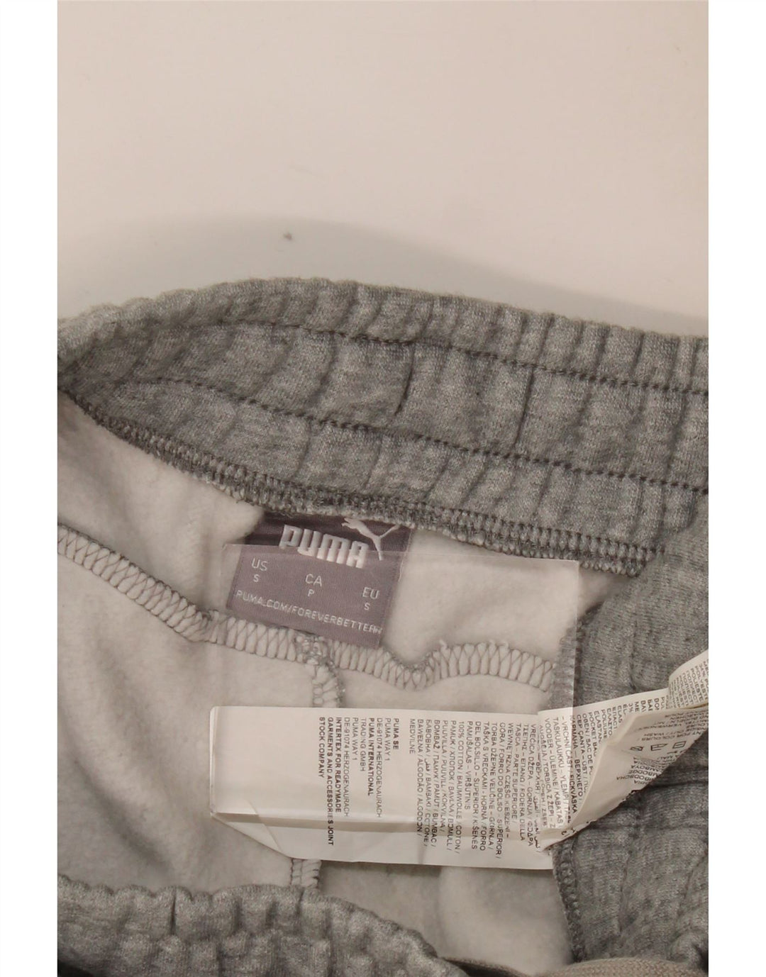 PUMA Muška trenirka Hlače Joggers Male sive pamučne