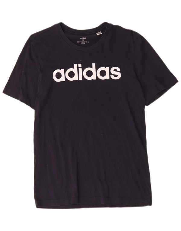 Adidas muška majica kratkih rukava s grafičkim motivima, mala tamnoplava pamuk
